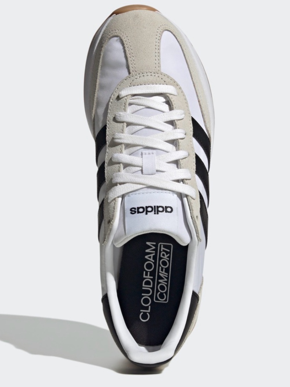 adidas NEW IN 📦 White and Black Athletic Shoes, Sz 12 - Picture 1 of 11